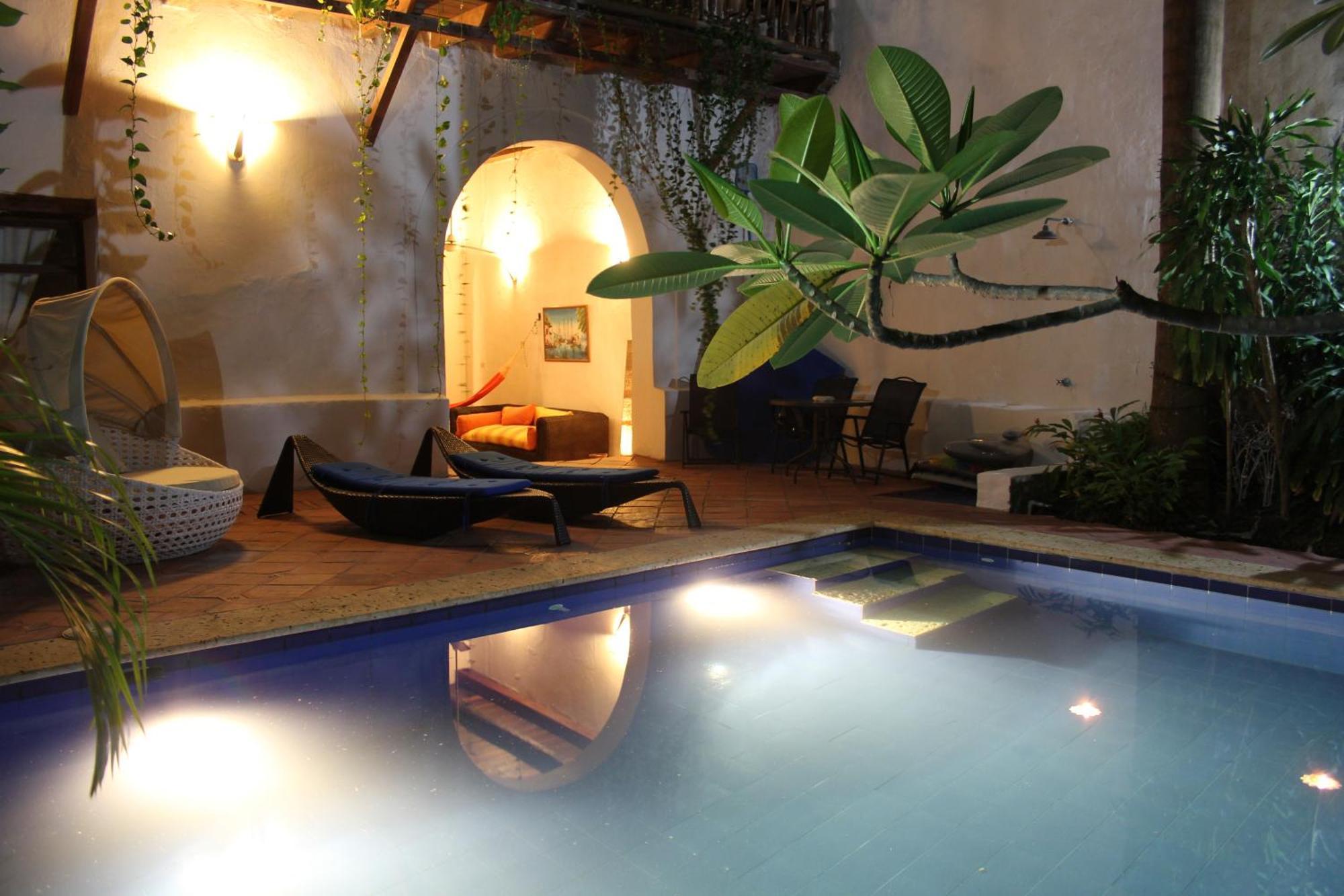 Hotel Casa Del Tejadillo Cartagena Exterior foto