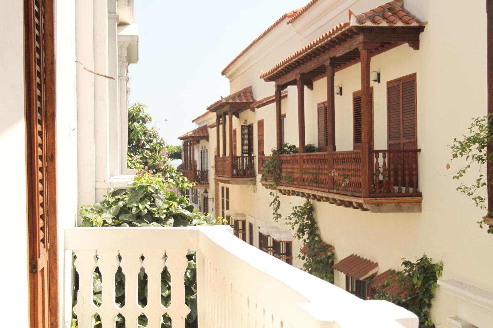Hotel Casa Del Tejadillo Cartagena Exterior foto