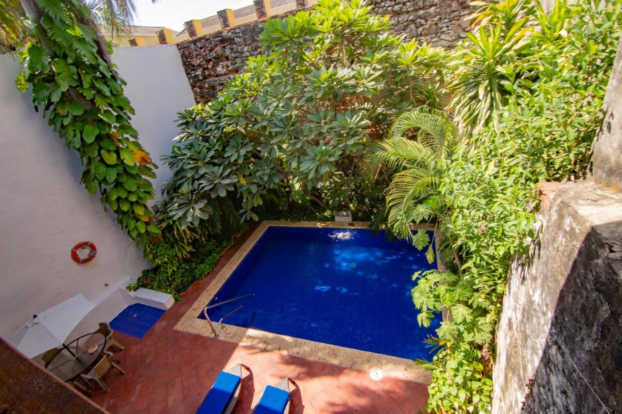 Hotel Casa Del Tejadillo Cartagena Exterior foto
