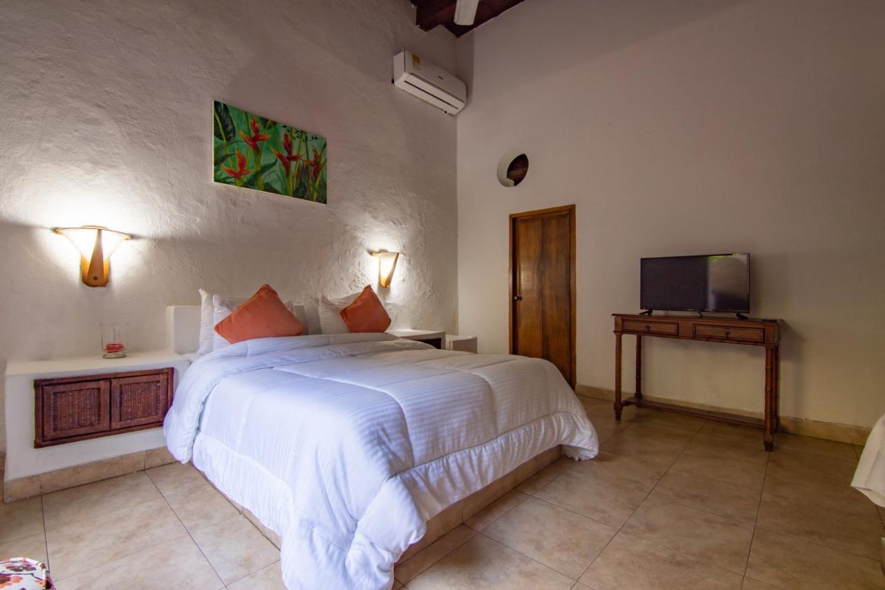 Hotel Casa Del Tejadillo Cartagena Exterior foto